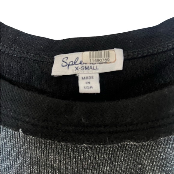 Splendid Black and Gray Stretch Dress - XS - Picture 6 of 9